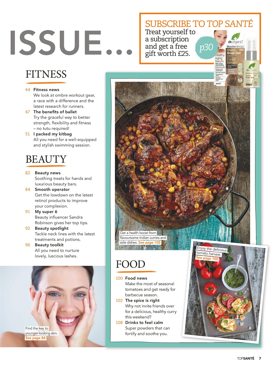 Top Sante Preview Pages