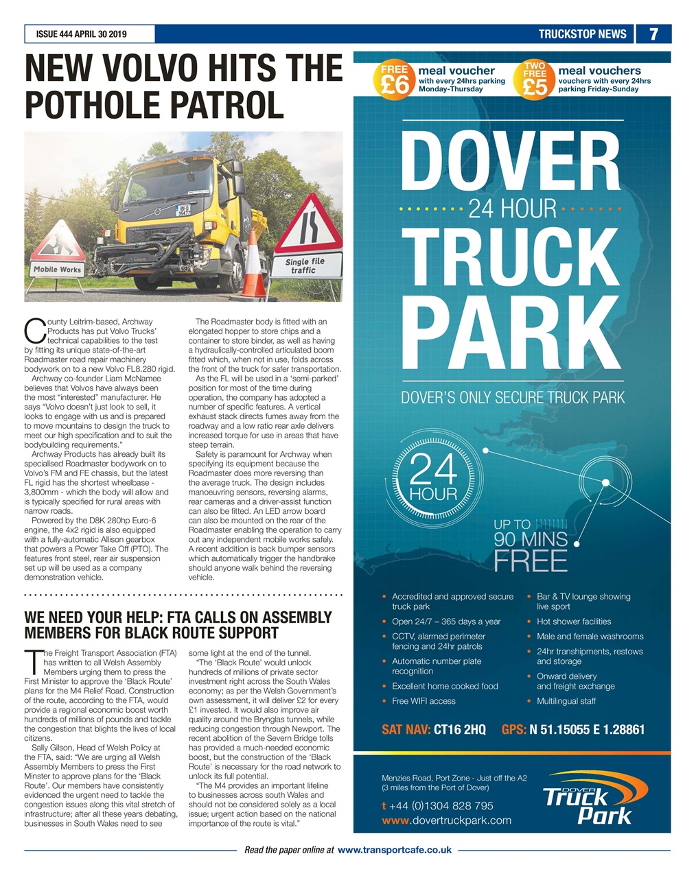 Truckstop News Preview Pages