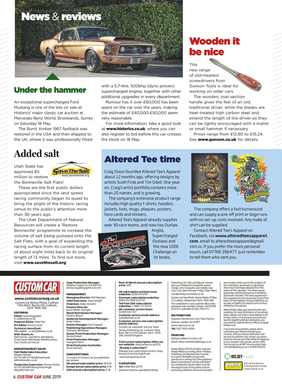 Custom Car Preview Pages