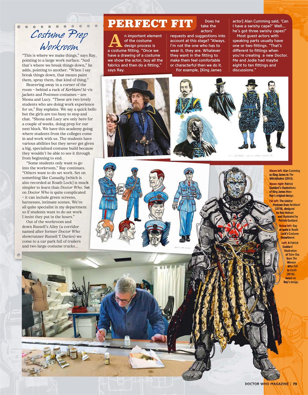 Doctor Who Magazine Preview Pages