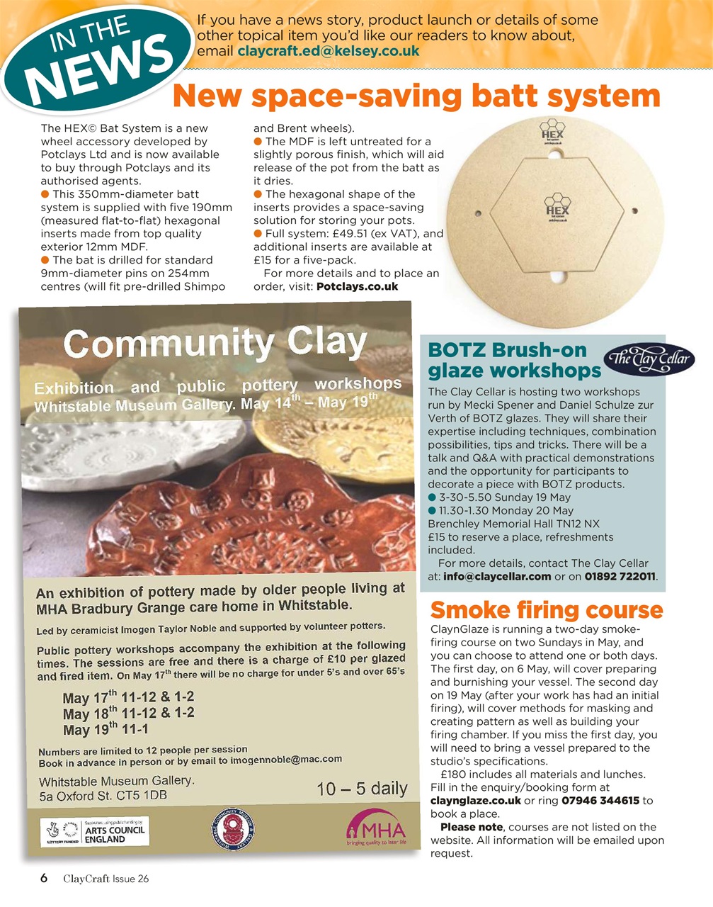 ClayCraft Preview Pages