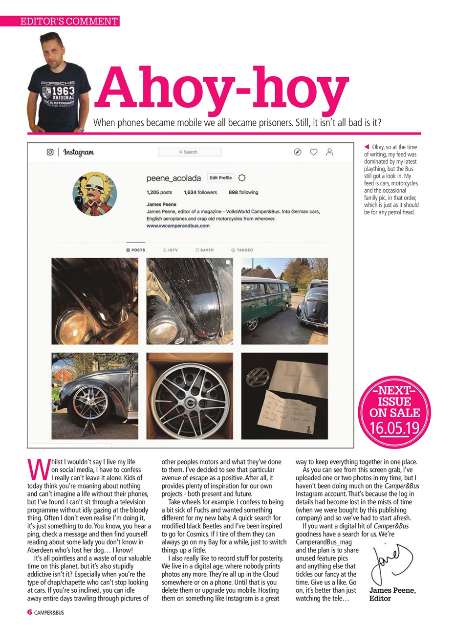 VW Camper Preview Pages