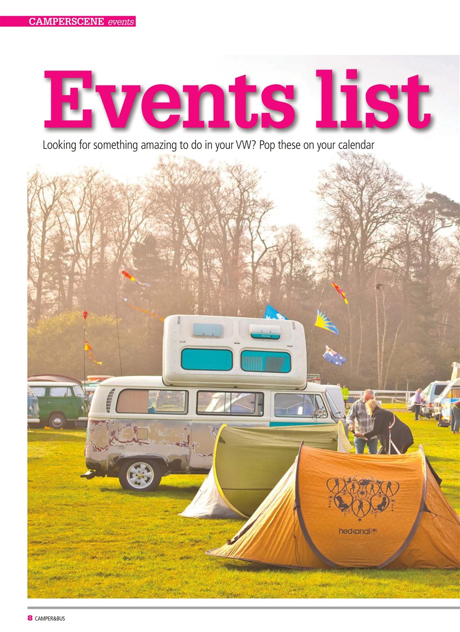 VW Camper Preview Pages