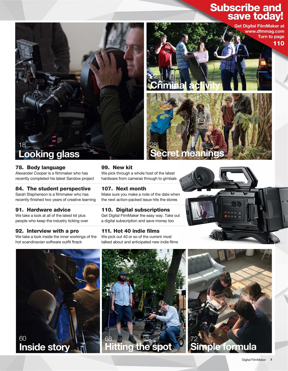 Digital FilmMaker Preview Pages