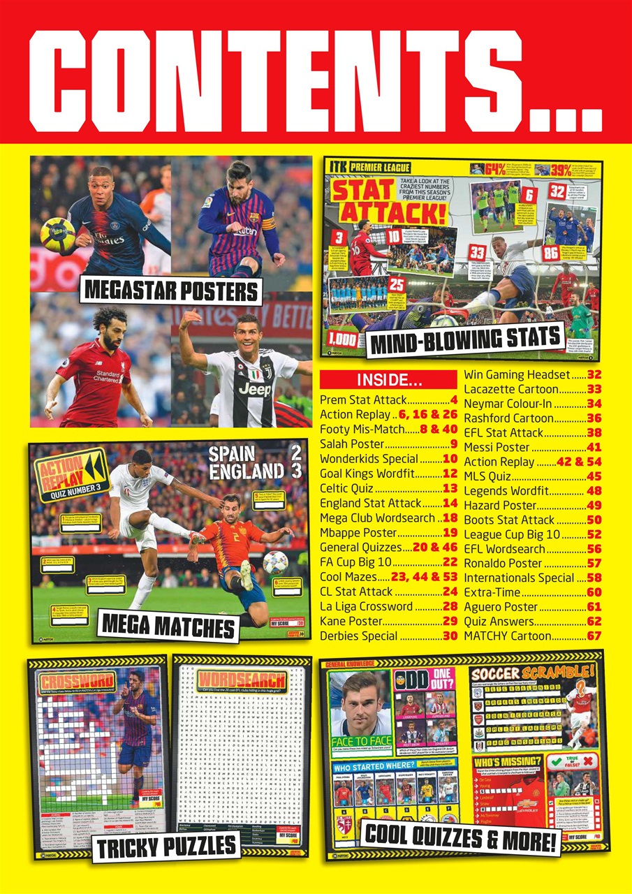 Match Preview Pages