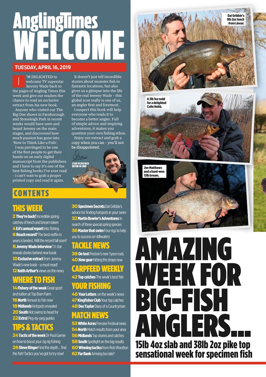 Angling Times Preview Pages