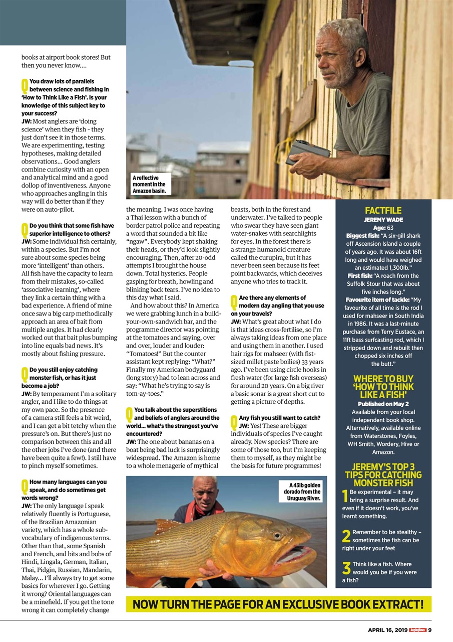 Angling Times Preview Pages