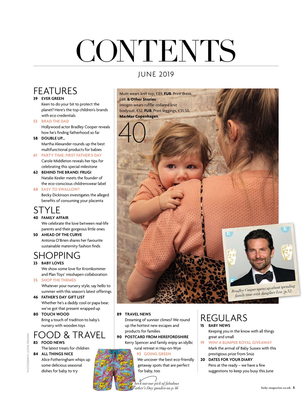 Baby Magazine Preview Pages