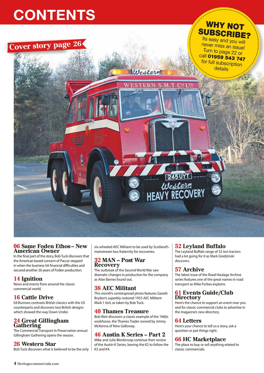 Heritage Commercials Magazine Preview Pages