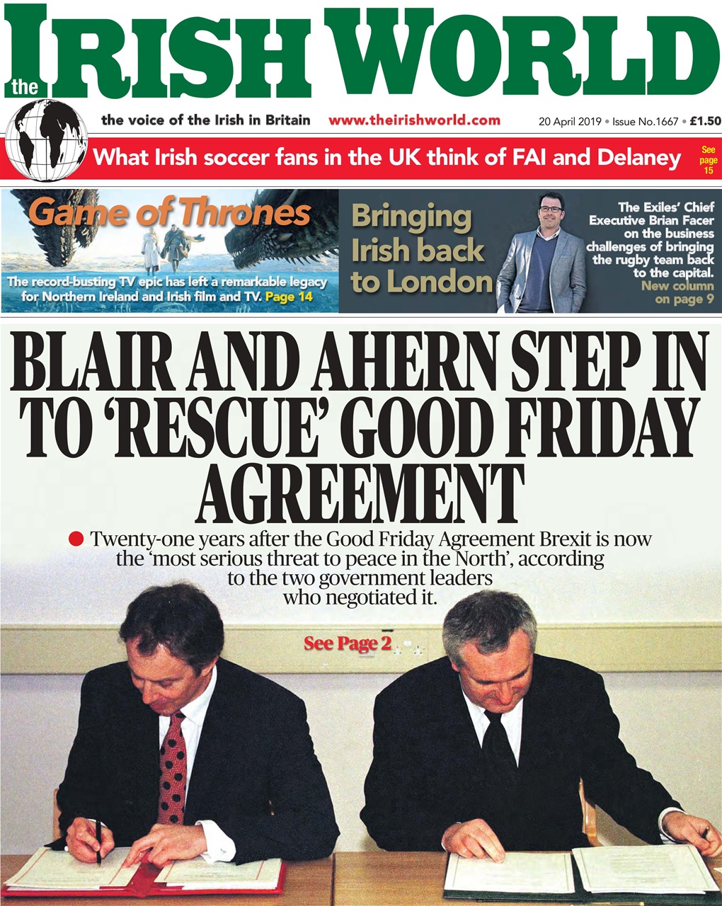 Irish World Preview Pages