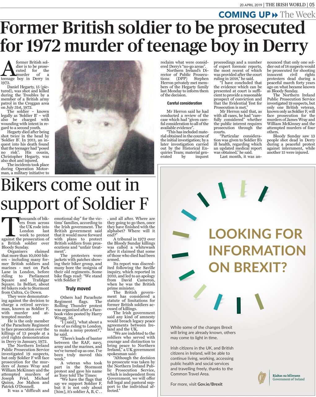 Irish World Preview Pages