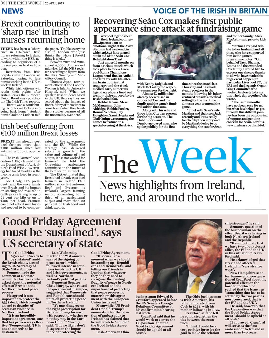 Irish World Preview Pages