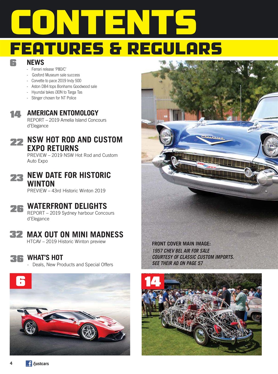 JUST CARS Preview Pages