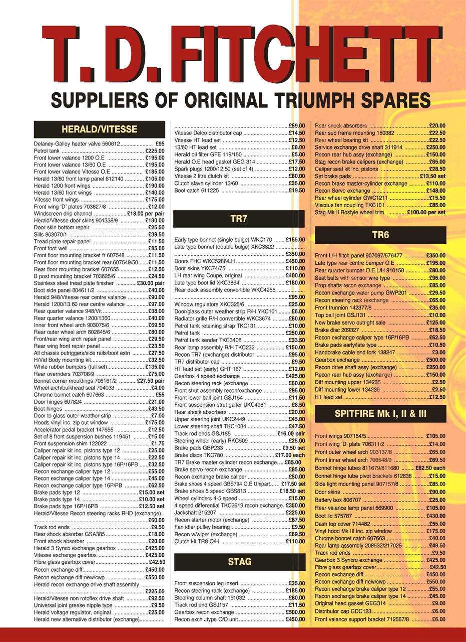 Triumph World Preview Pages