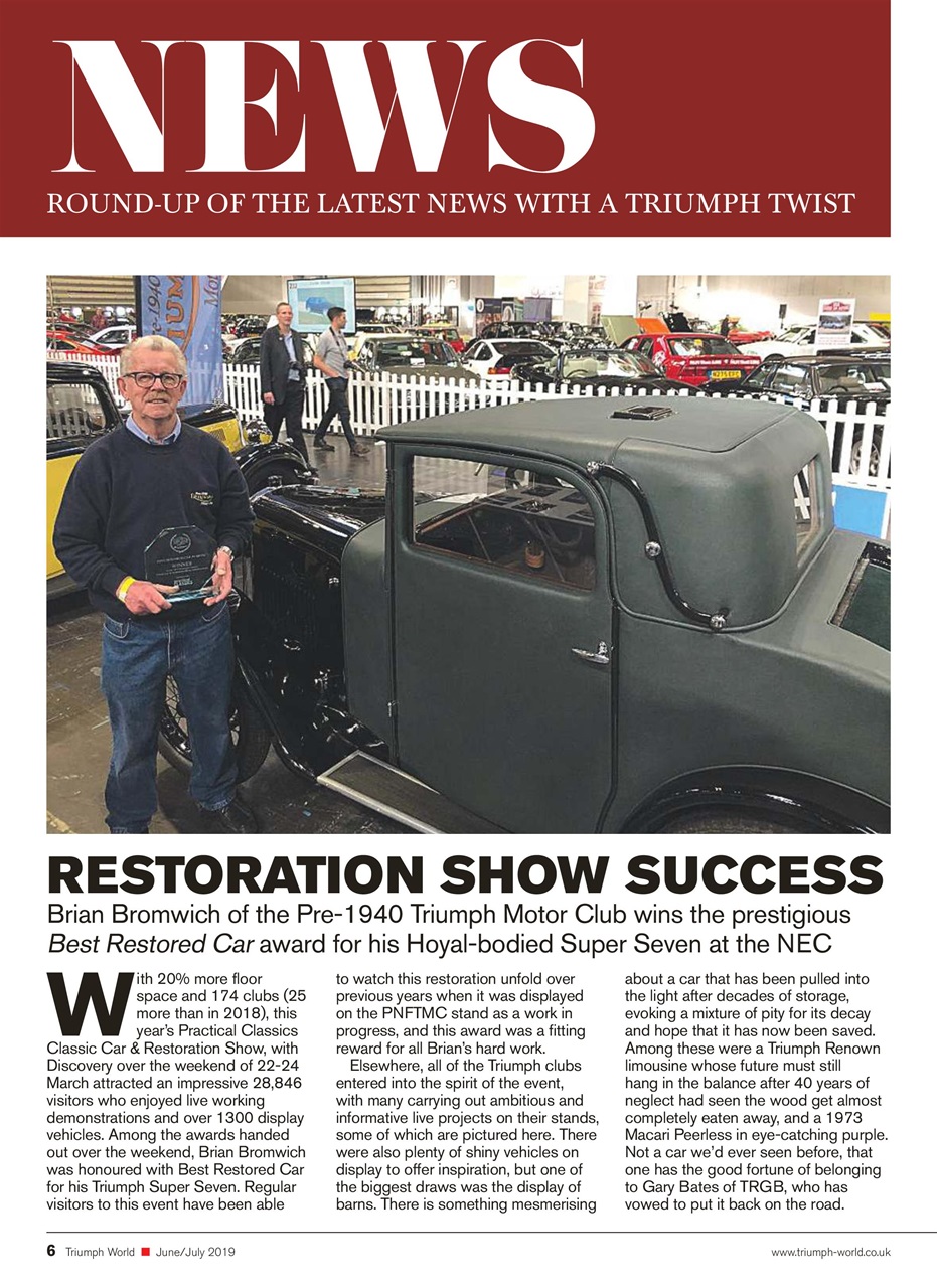 Triumph World Preview Pages