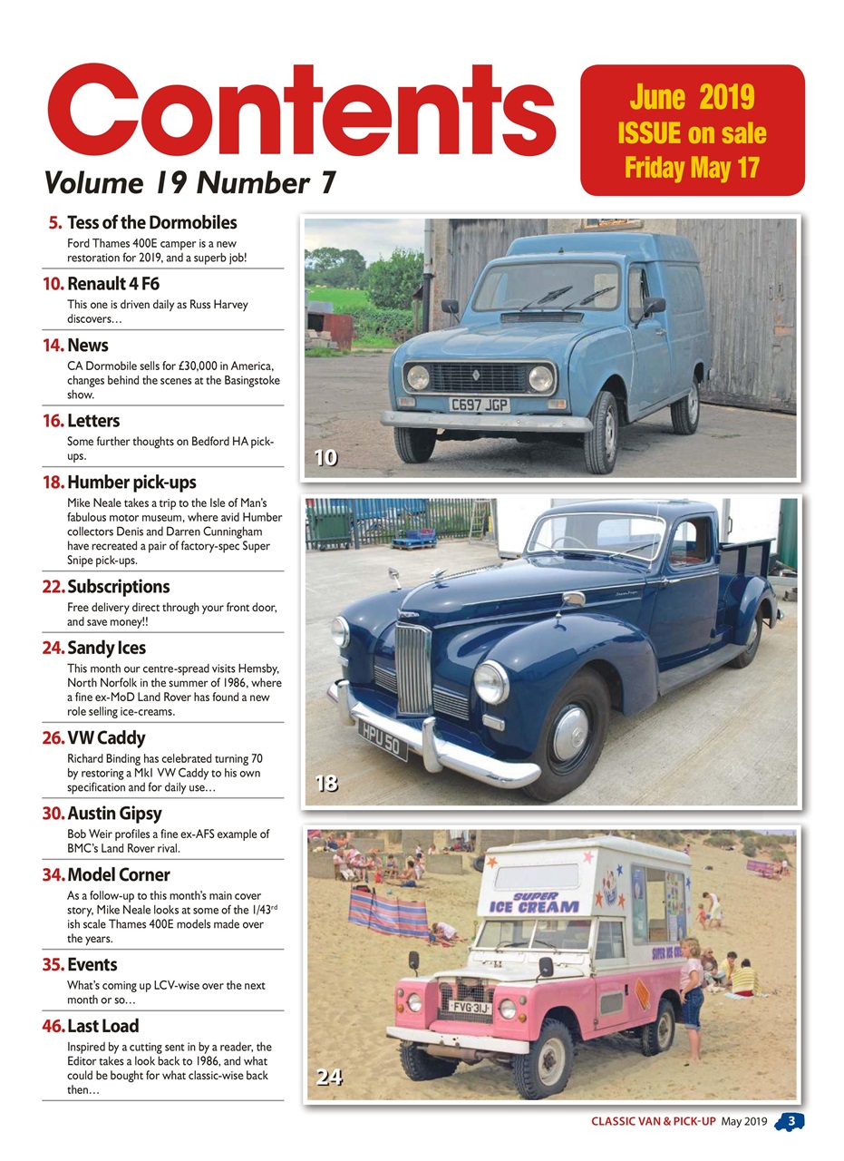 Classic Van & Pick-up Preview Pages
