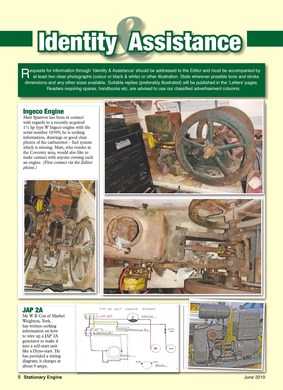 Stationary Engine Preview Pages