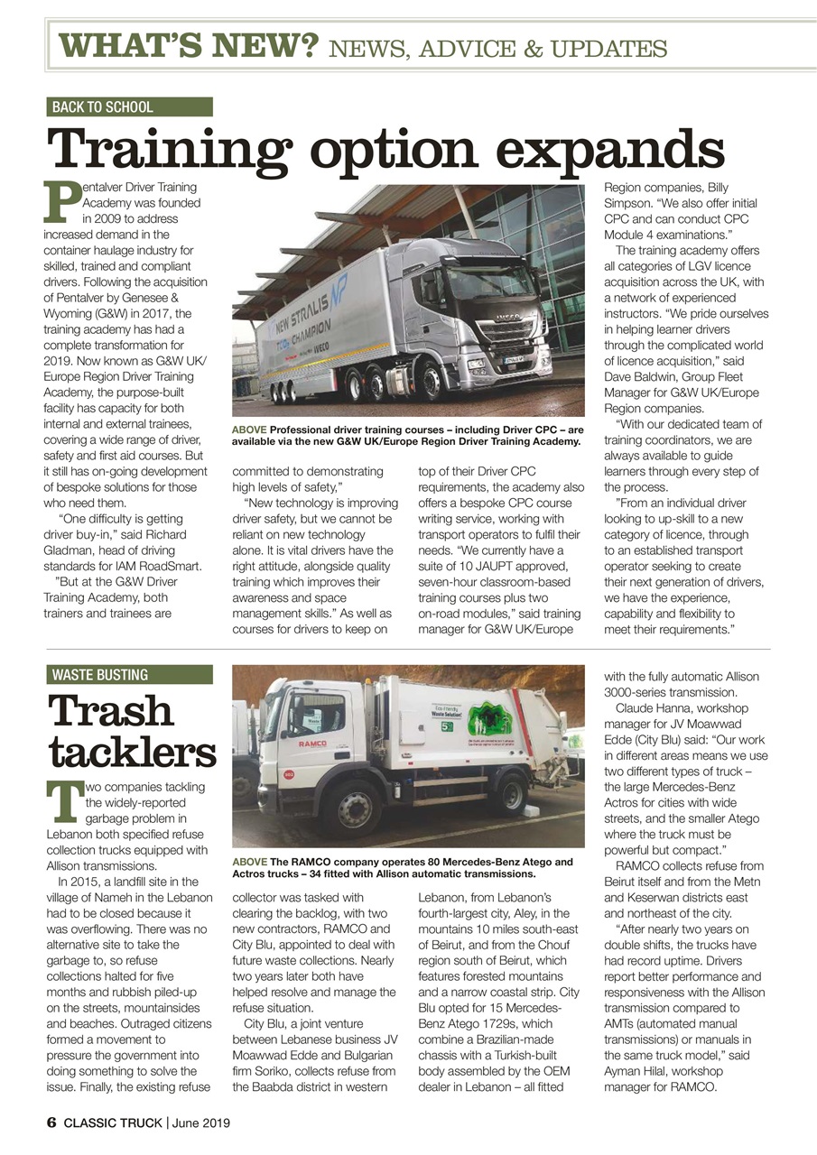 Classic Truck (OLD) Preview Pages