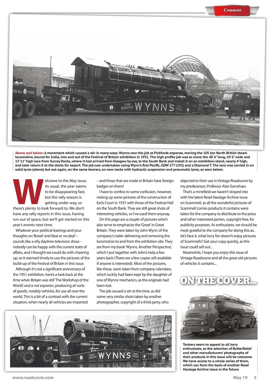 Vintage Roadscene Preview Pages
