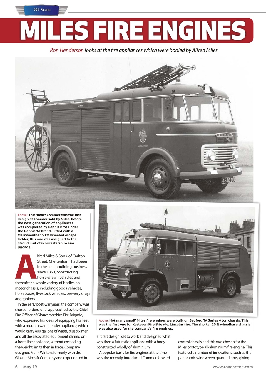 Vintage Roadscene Preview Pages