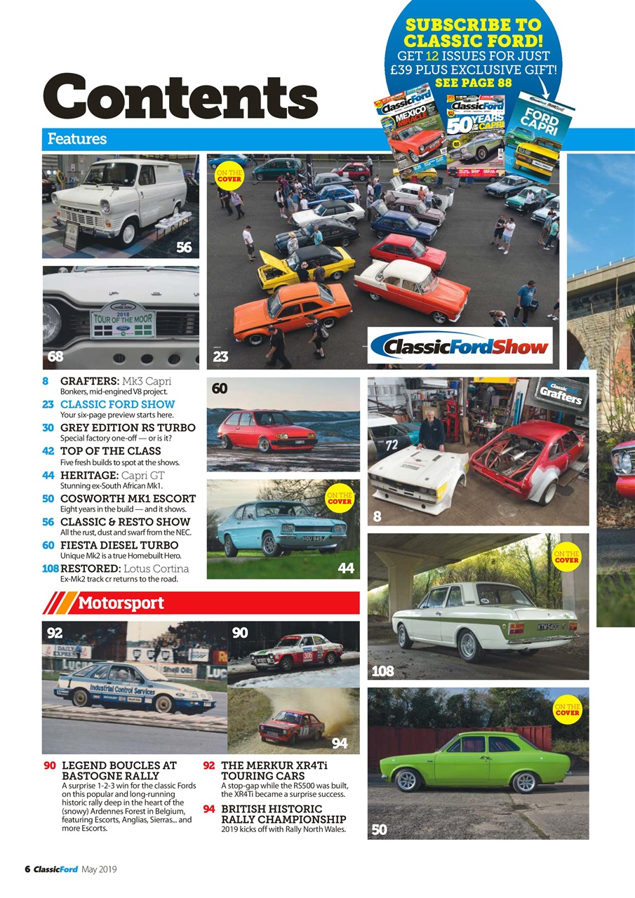 Classic Ford Preview Pages