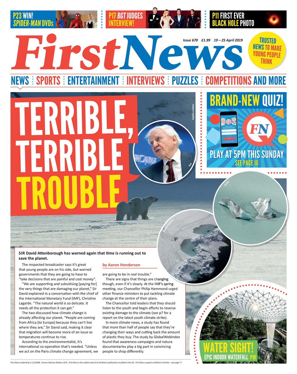 First News Preview Pages