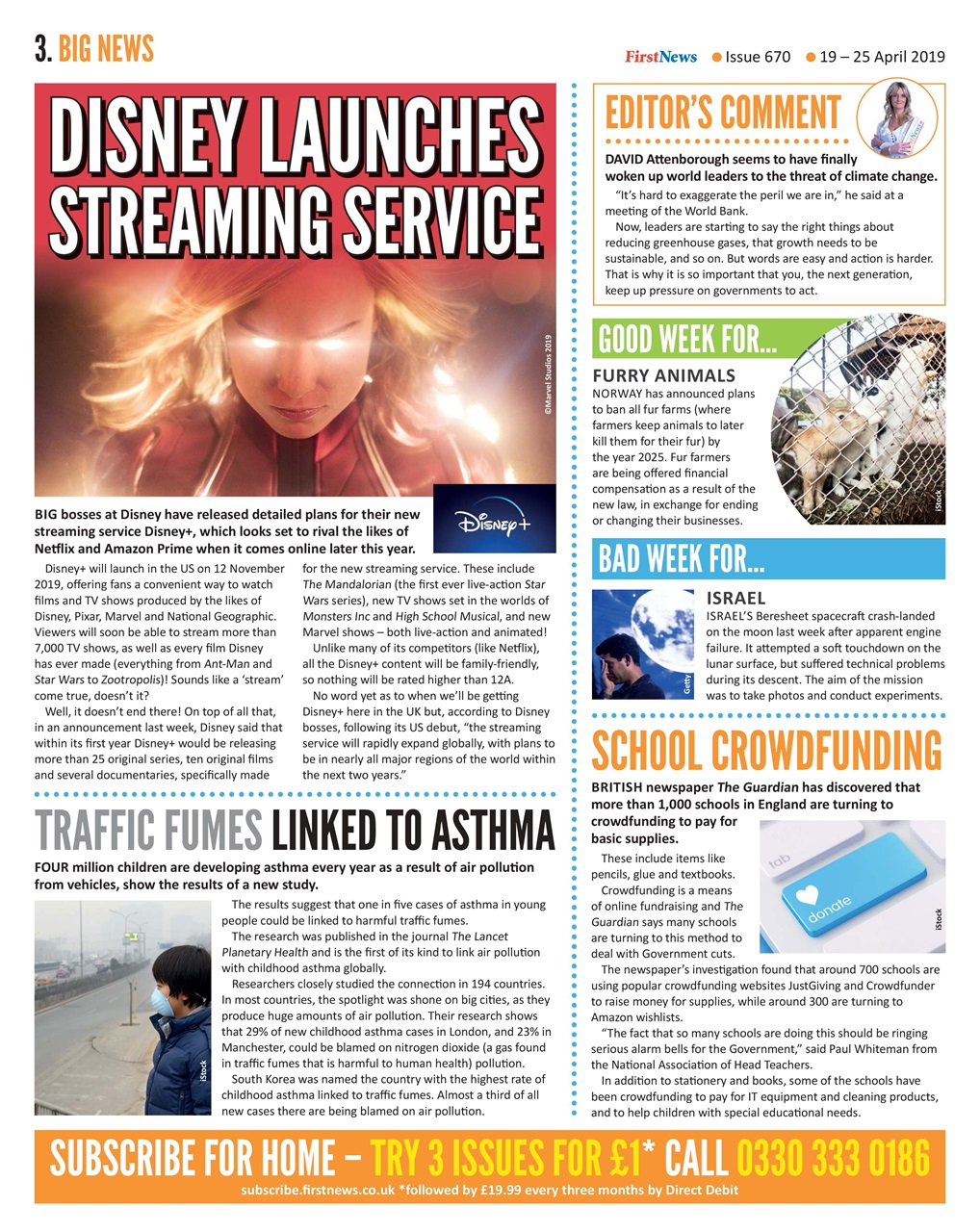 First News Preview Pages