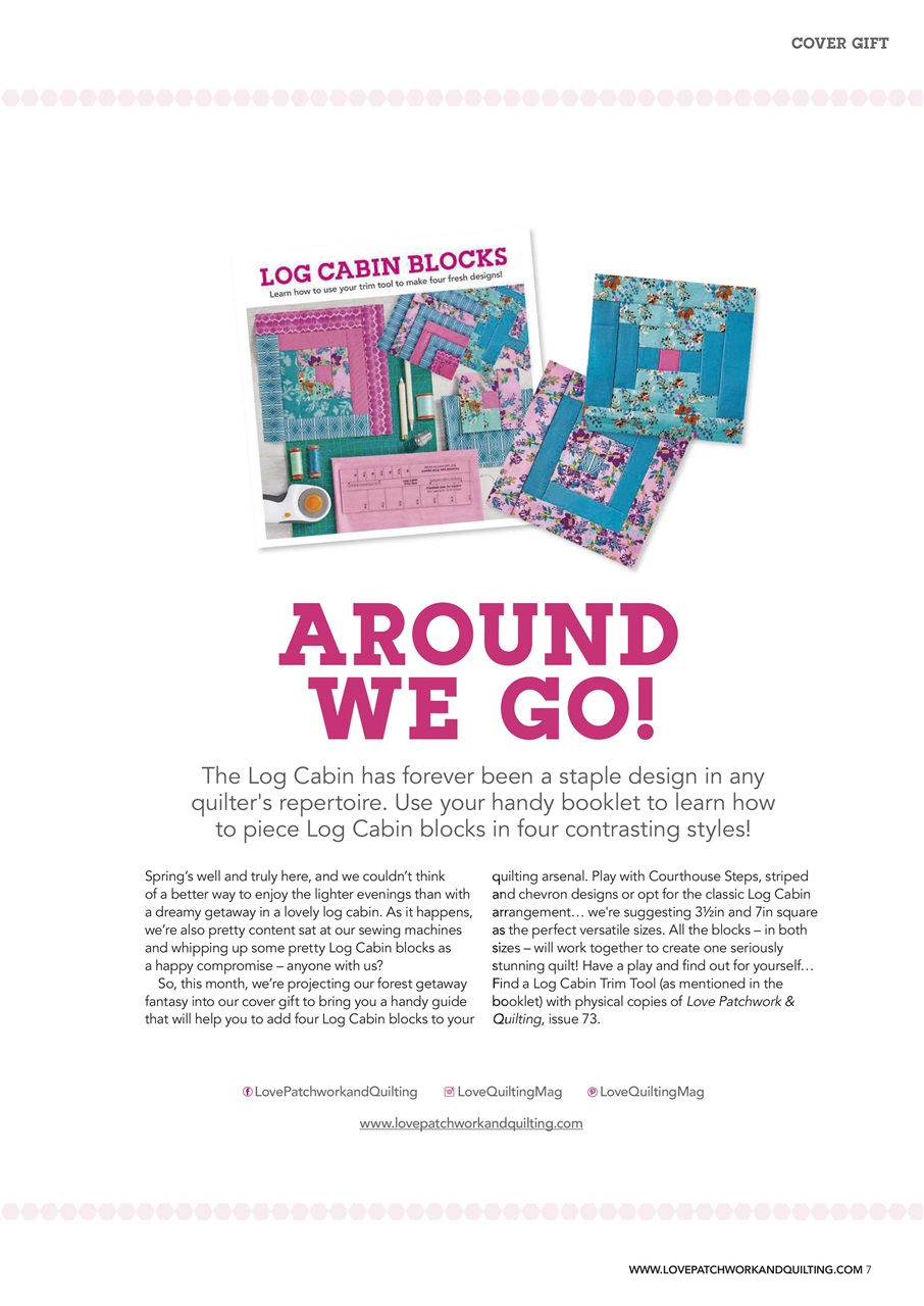 Love Patchwork & Quilting Preview Pages