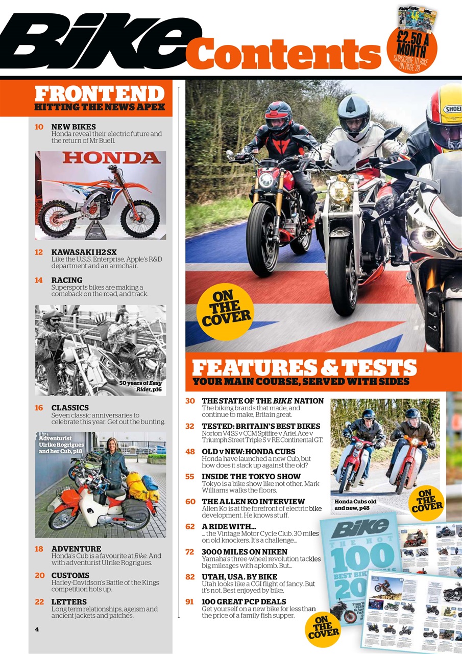 Bike Preview Pages