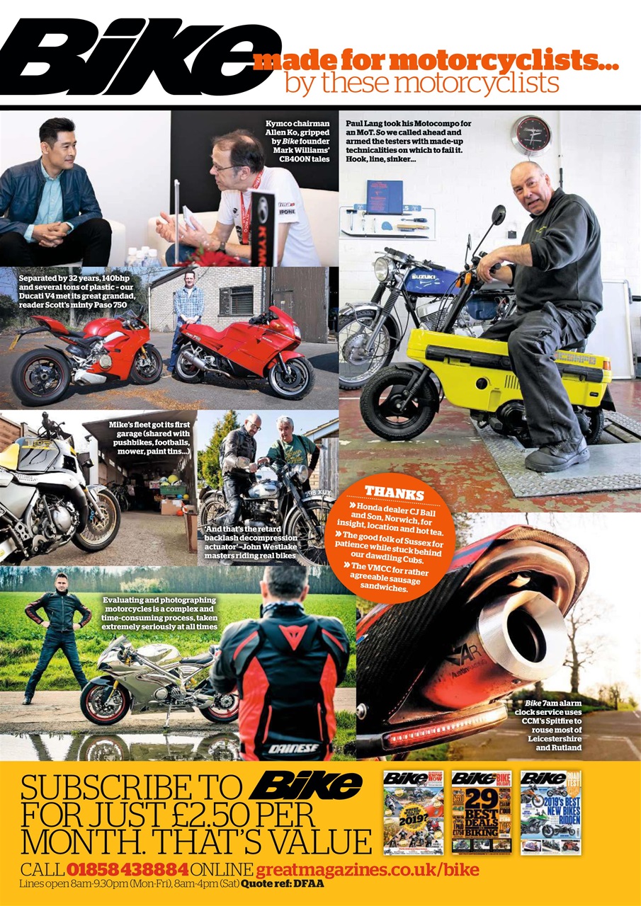 Bike Preview Pages
