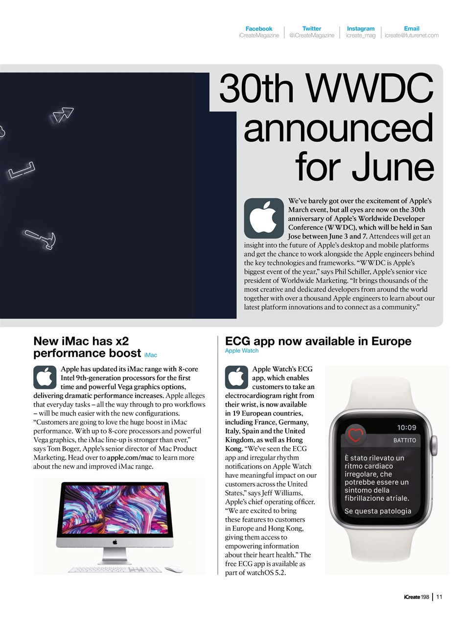 iCreate Preview Pages