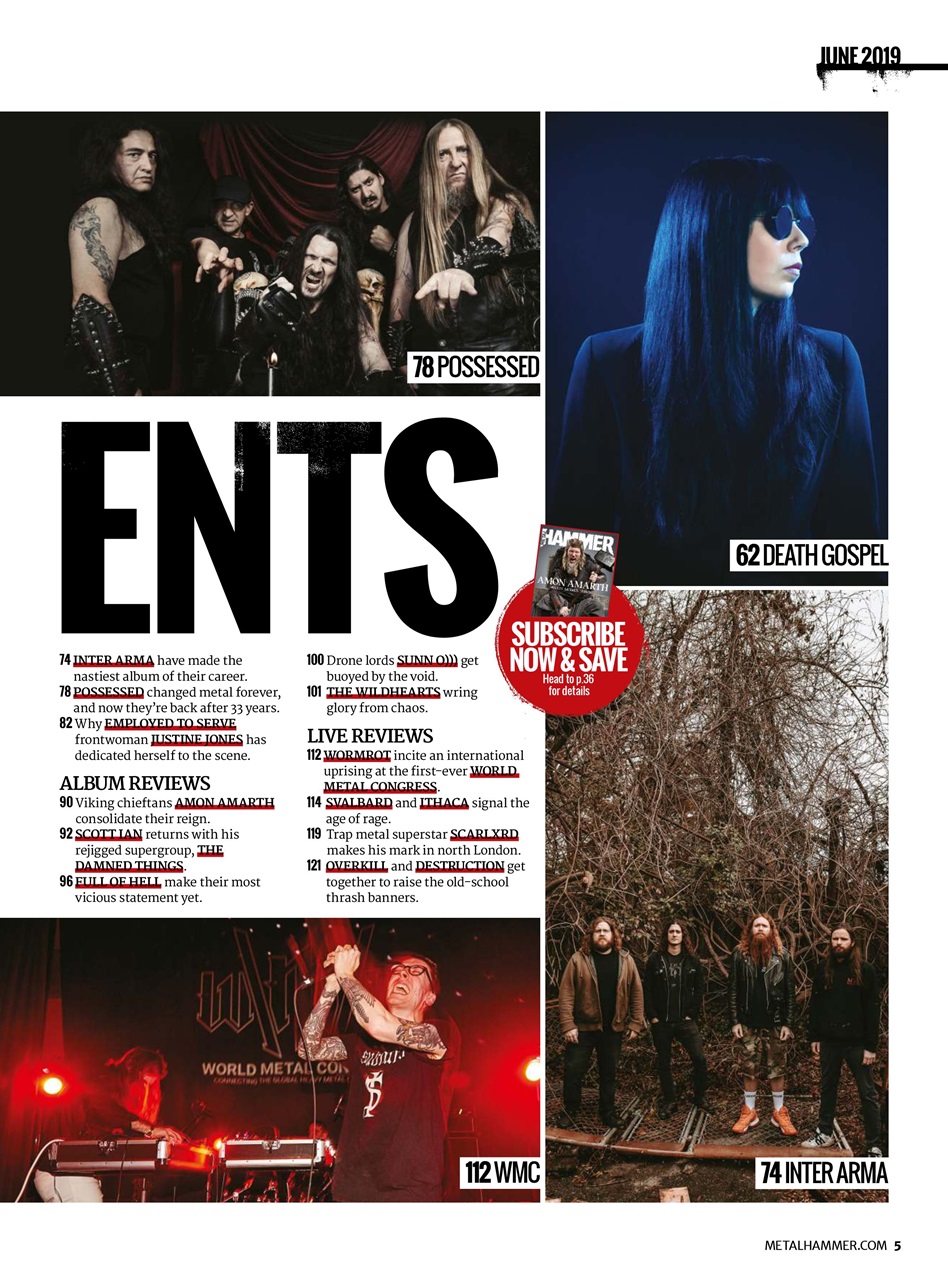 Metal Hammer Preview Pages
