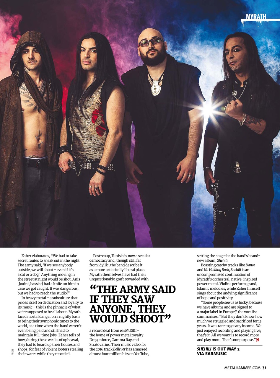 Metal Hammer Preview Pages
