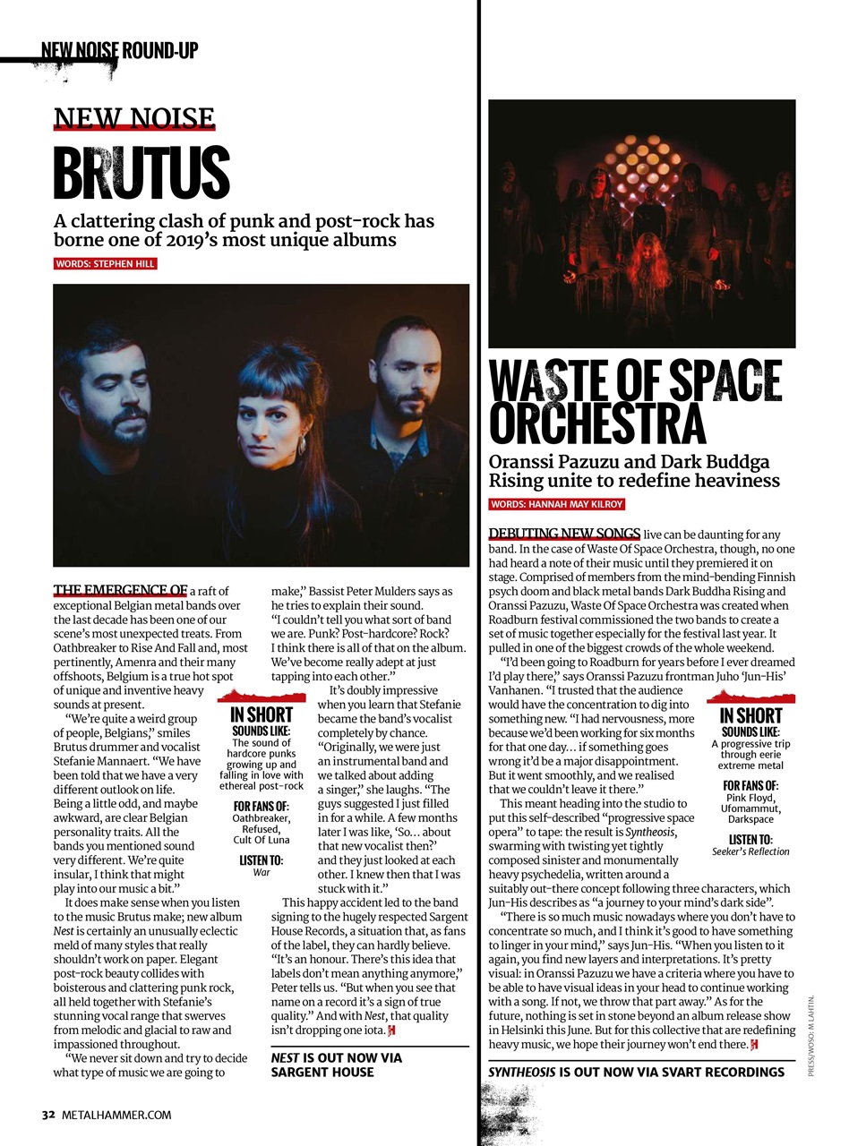 Metal Hammer Preview Pages