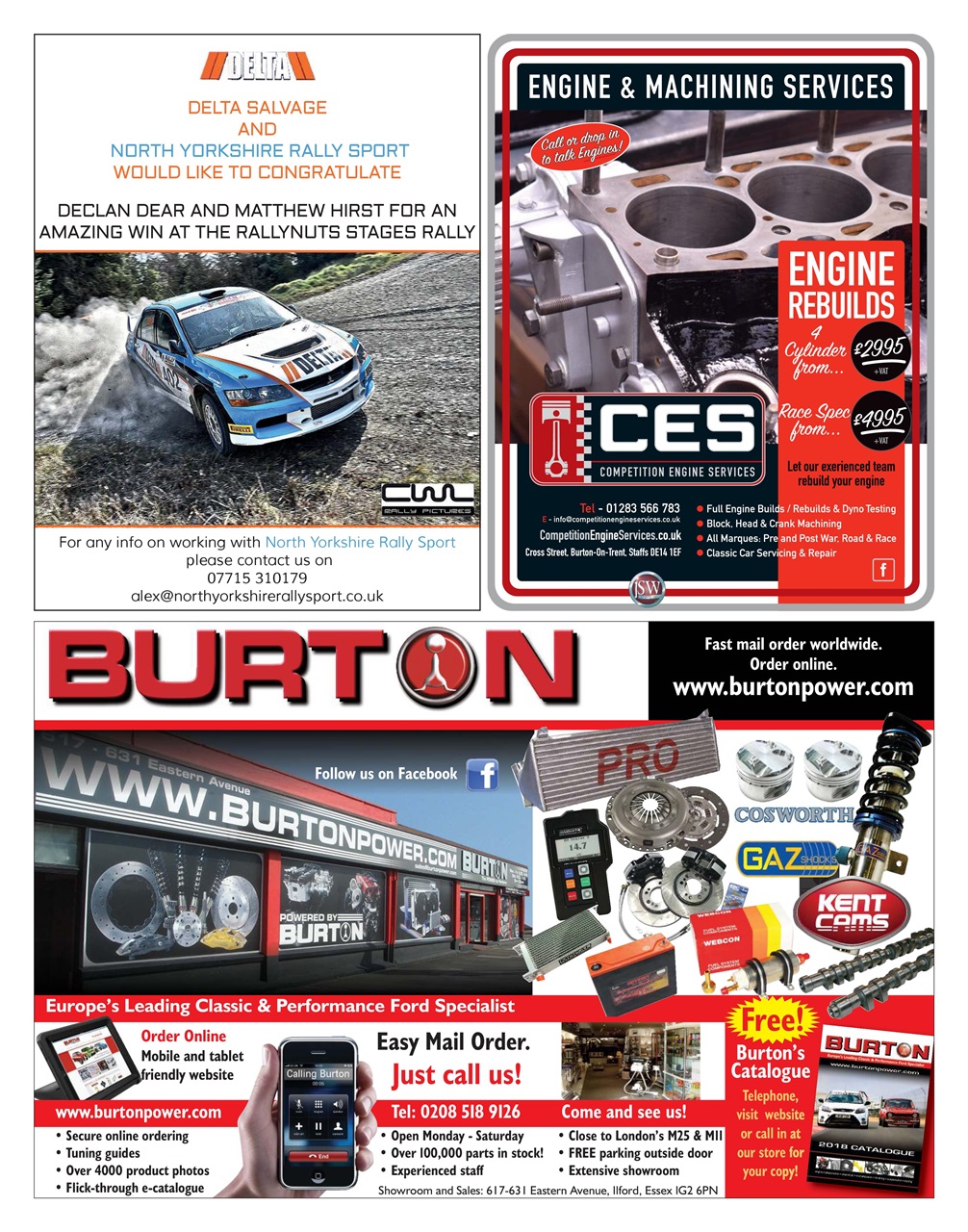 Motorsport News Preview Pages