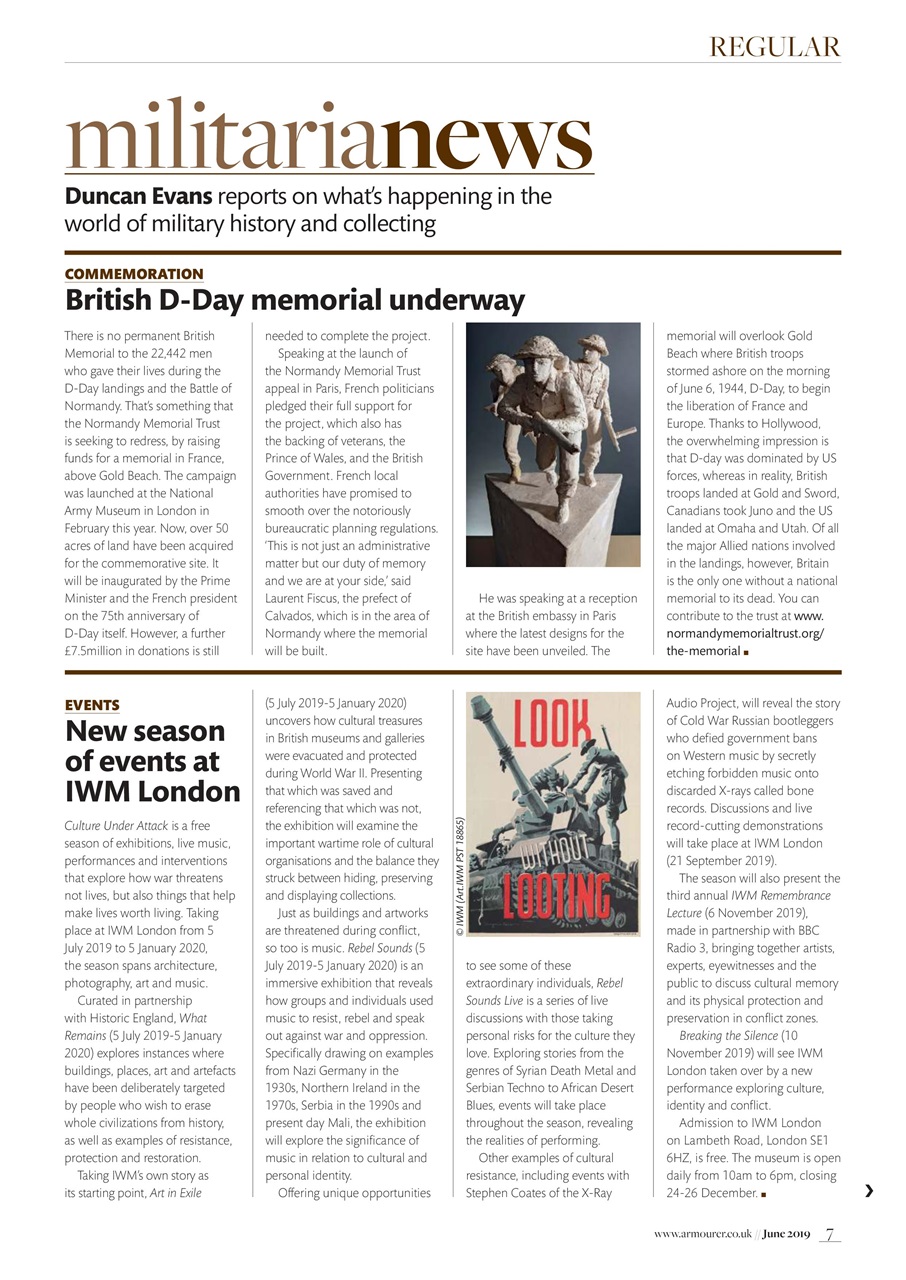 The Armourer Preview Pages