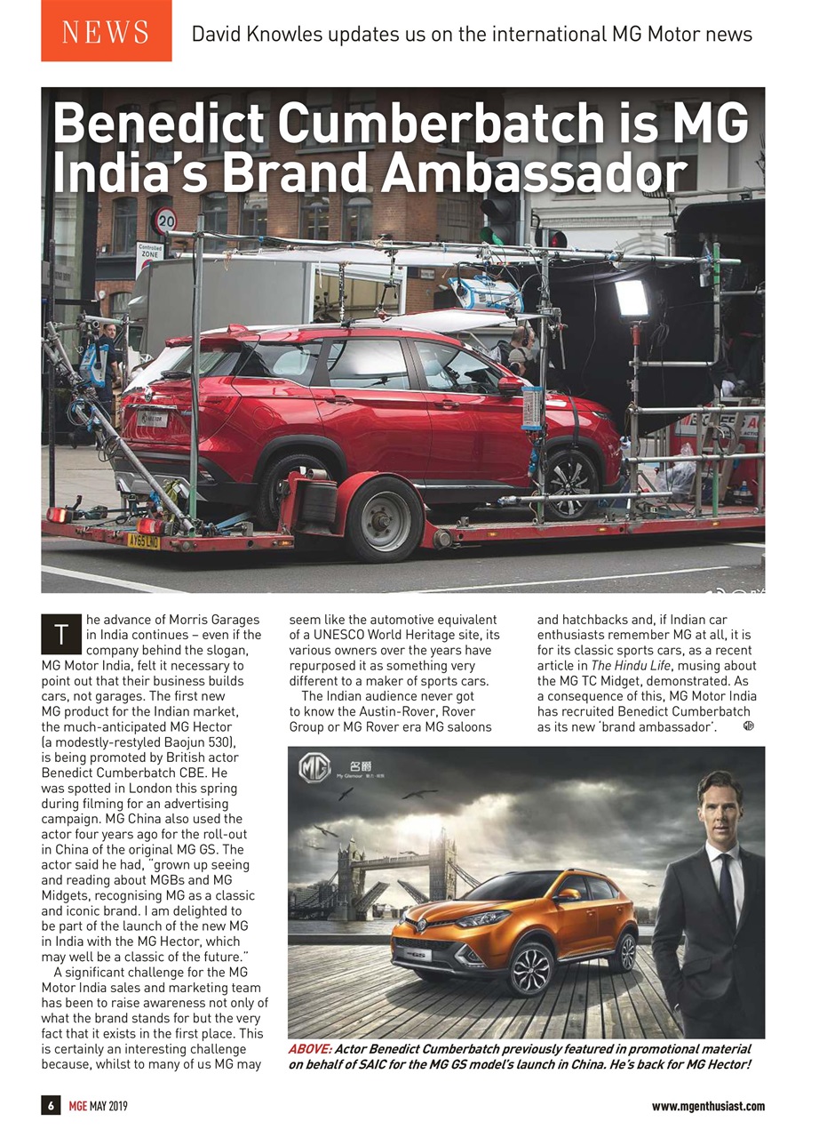 MG Enthusiast Preview Pages