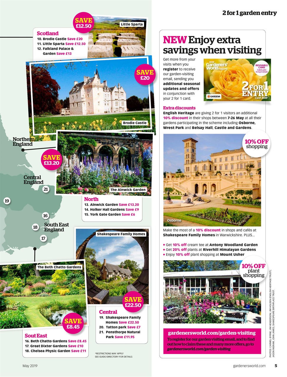 BBC Gardeners’ World Magazine Preview Pages