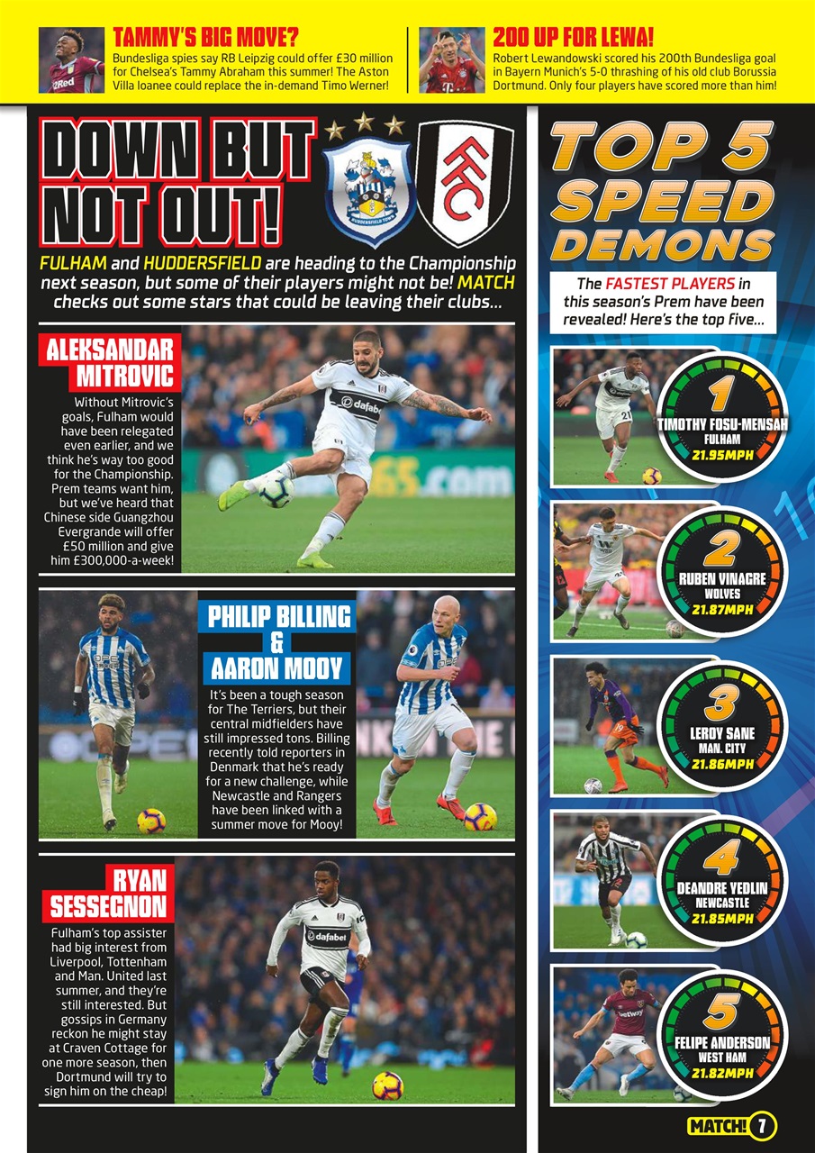 Match Preview Pages