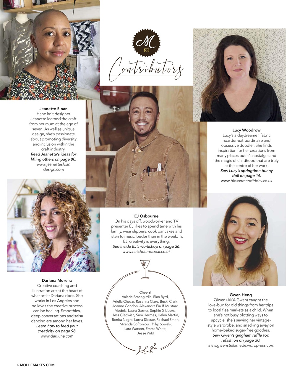 Mollie magazine Preview Pages