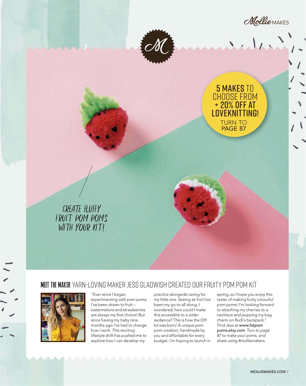Mollie magazine Preview Pages