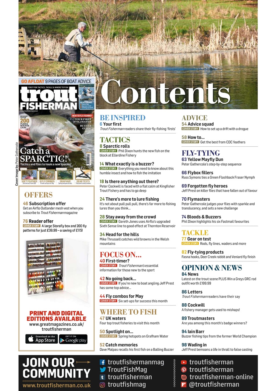 Trout Fisherman Preview Pages