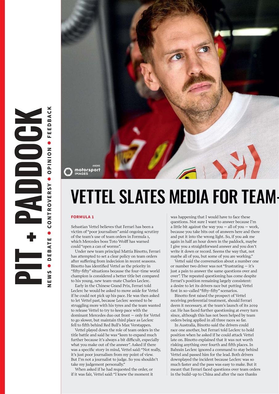 Autosport Preview Pages