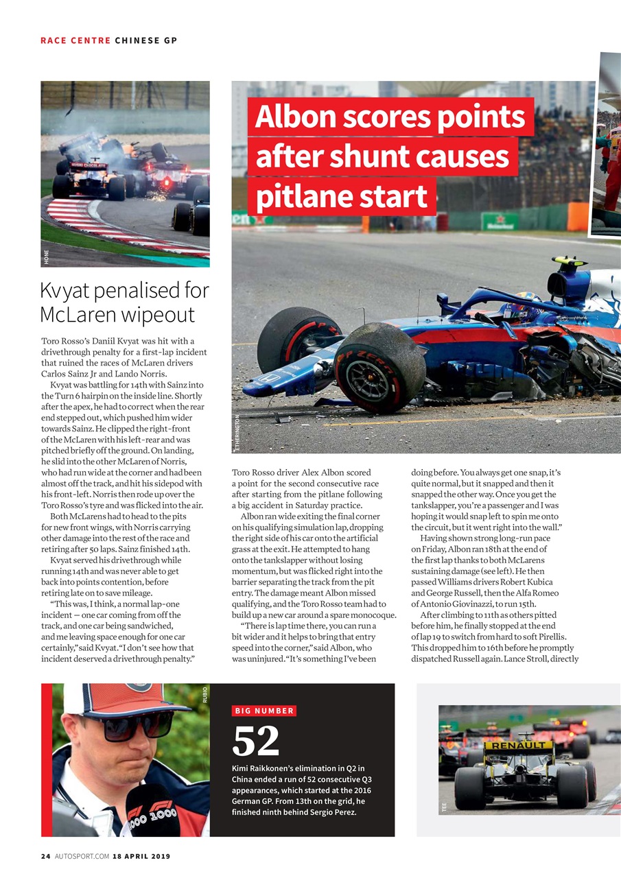 Autosport Preview Pages