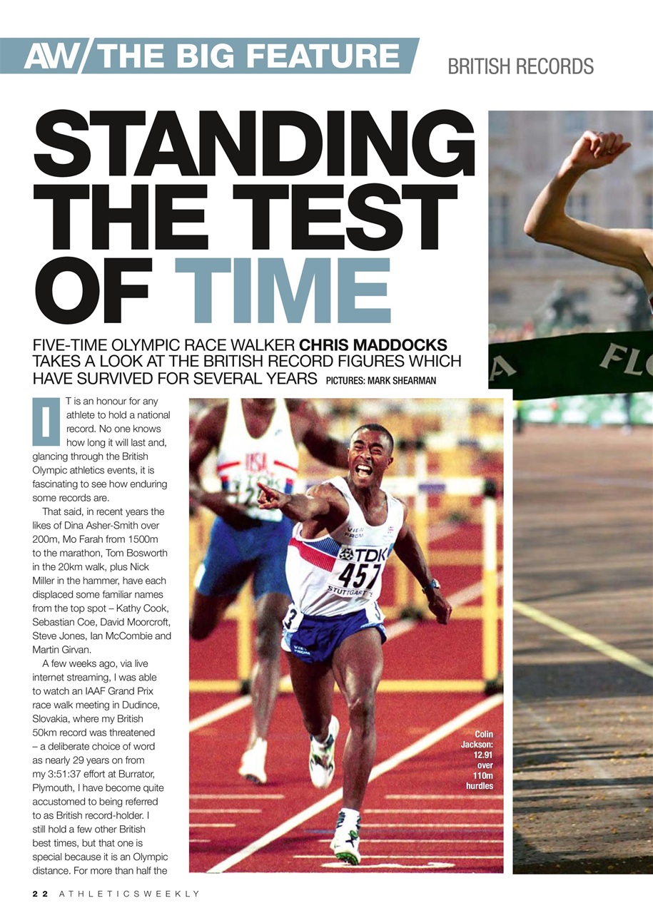 AW – Athletics Weekly Magazine Preview Pages