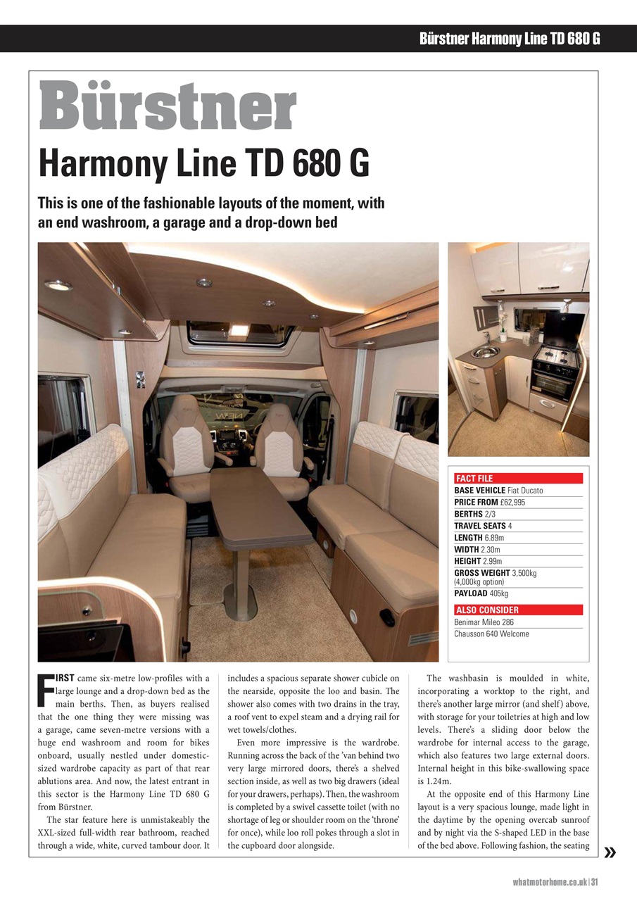 What Motorhome magazine Preview Pages
