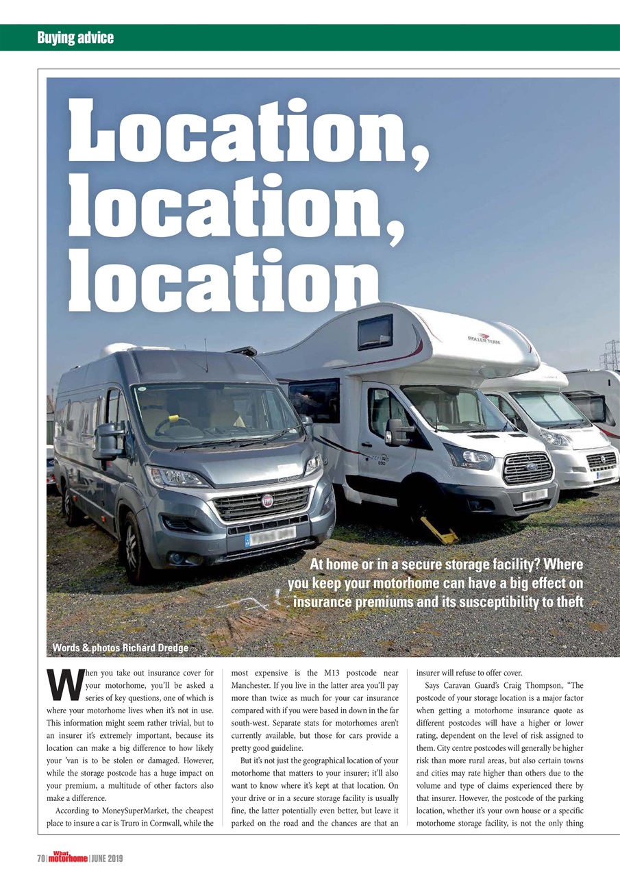 What Motorhome magazine Preview Pages