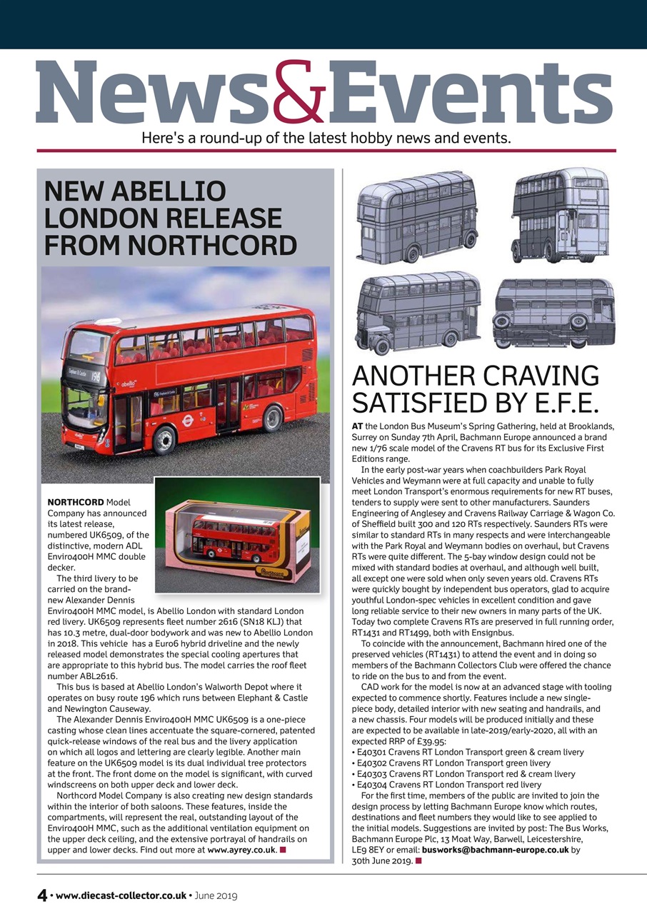 Diecast Collector Preview Pages