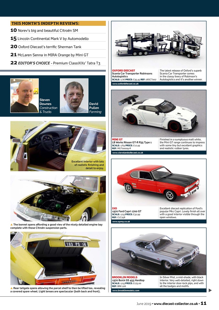 Diecast Collector Preview Pages