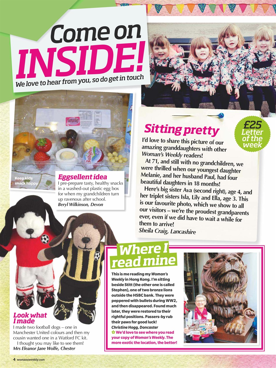 Woman's Weekly Preview Pages